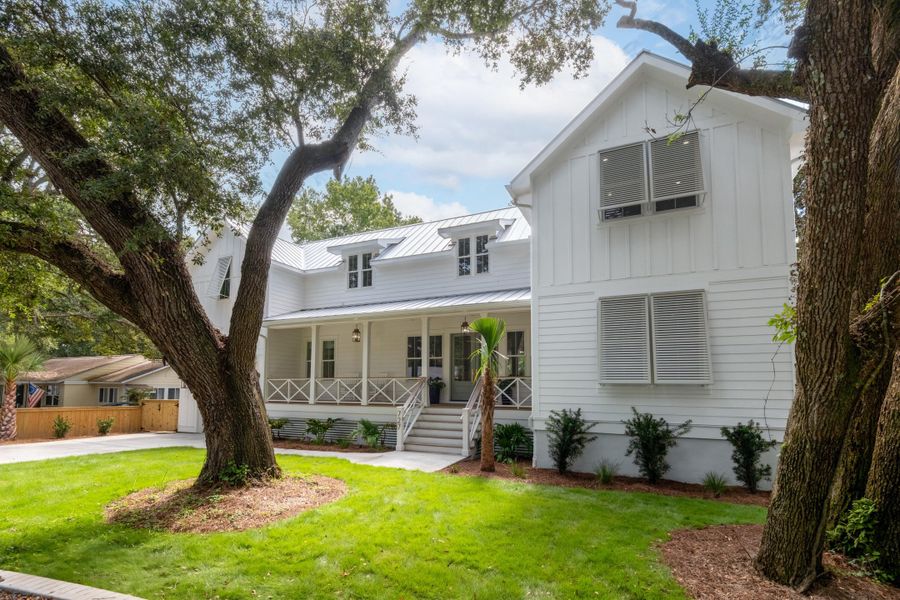 Front exterior of a new home in , Mount Pleasant, SC, highlighting curb appeal (Image 26).