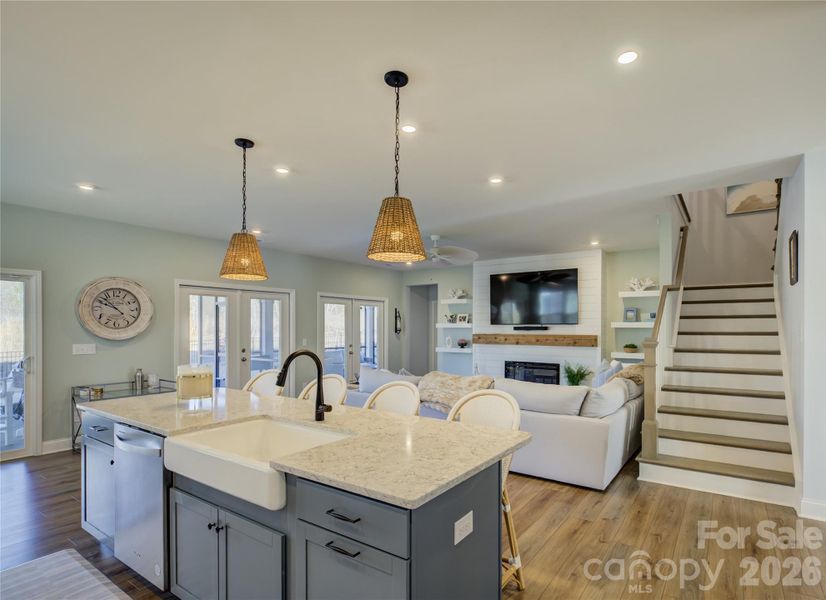 Furnished interior view inside a new home in Lakeside Glen, York (Image 7).