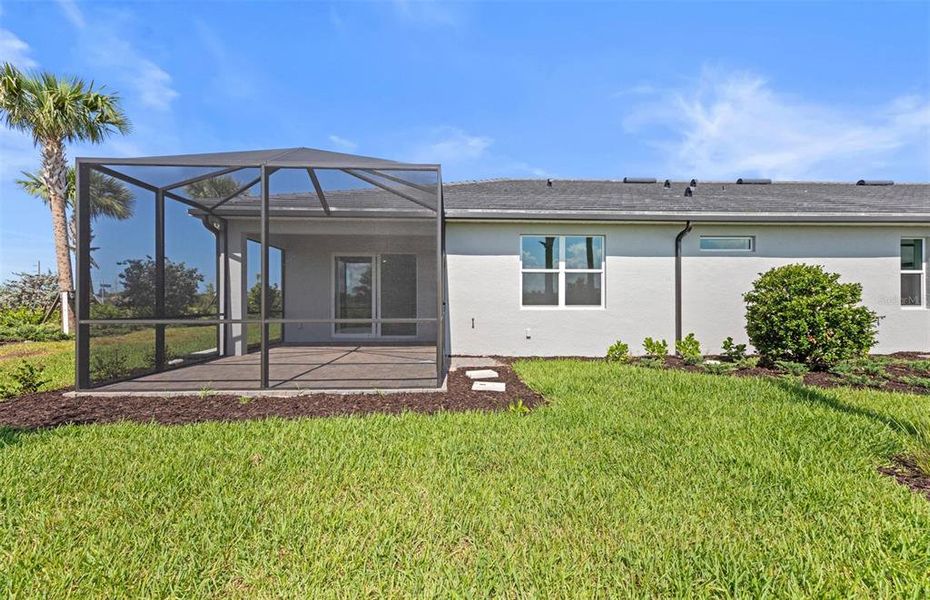 Exterior details and patio area of a home in BeachWalk by Manasota Key, Englewood (Image 2). Exterior details and patio area of a home in BeachWalk by Manasota Key, Englewood (Image 2).