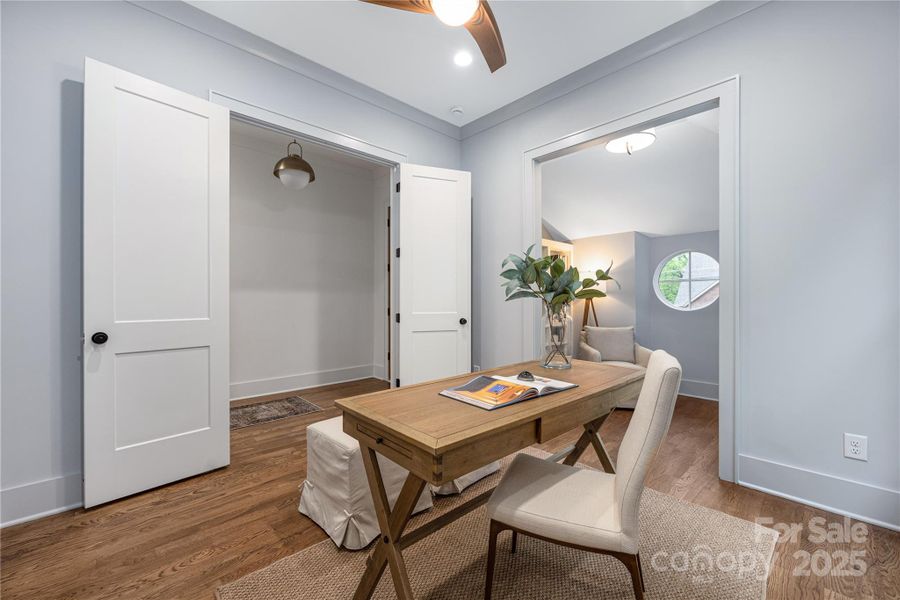 Furnished interior view inside a new home in , Charlotte (Image 3).