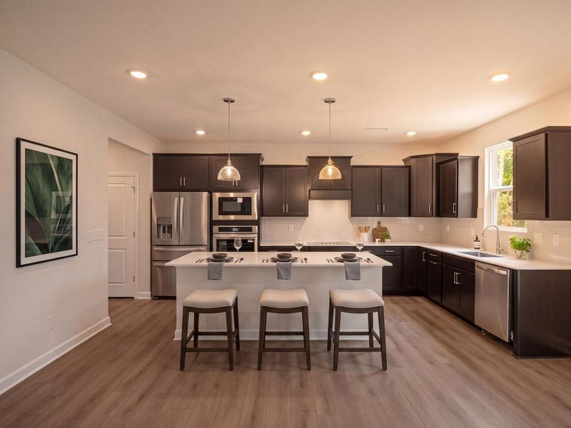 Furnished interior view inside a new home in Wellers Knoll, Lillington (Image 3).