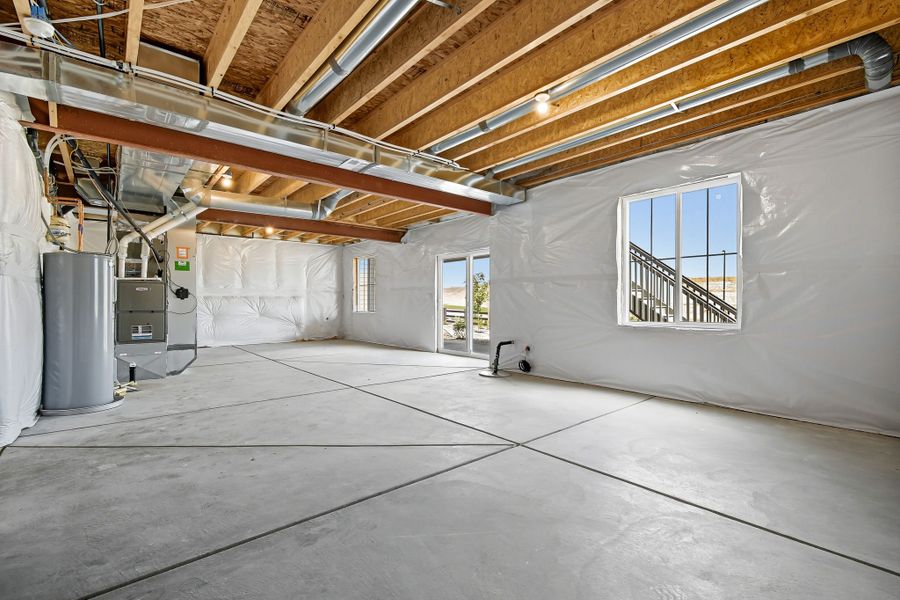 In-progress construction of a new home in Macanta, Castle Rock, CO (Image 35).