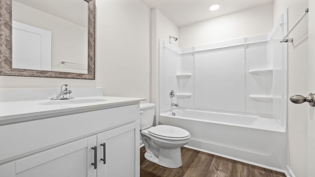Furnished interior view inside a new home in Cloverdale Hills, Piedmont (Image 5).