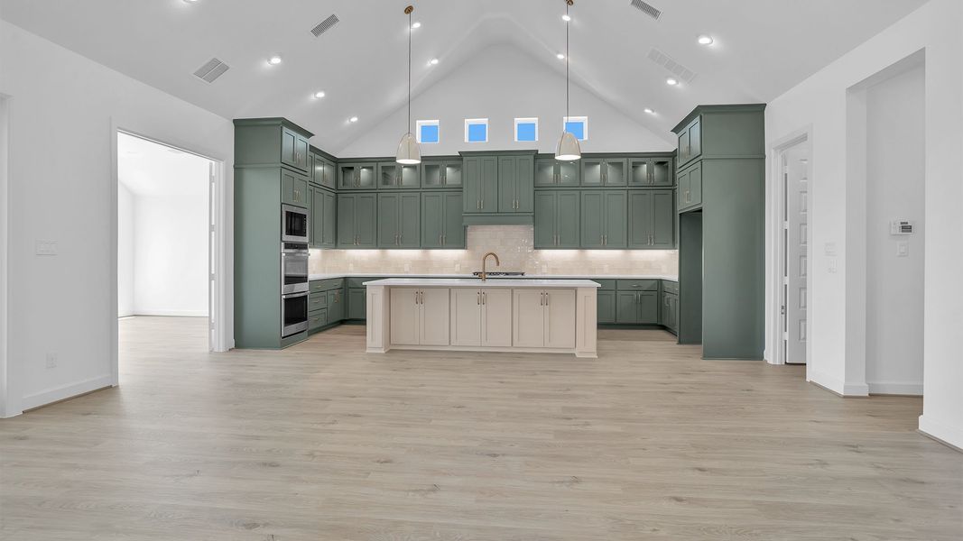 Furnished interior view inside a new home in Fulshear Lakes, Fulshear (Image 3).