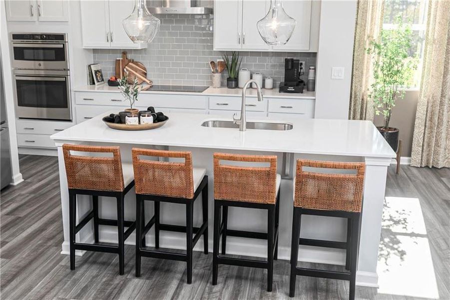 Furnished interior view inside a new home in Riverside Ridge, Lawrenceville (Image 5).