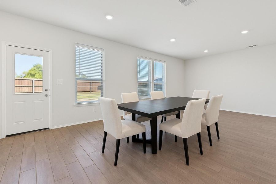 Furnished interior view inside a new home in Carlson Place, Georgetown (Image 5).