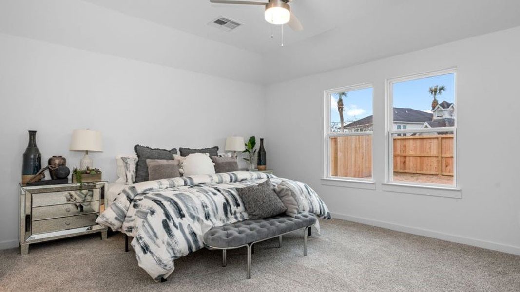 Furnished interior view inside a new home in Sorrento, Richmond (Image 17). Furnished interior view inside a new home in Sorrento, Richmond (Image 17).