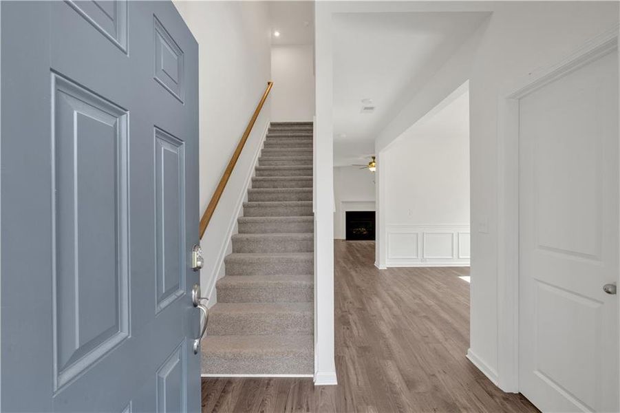 Spacious, unfurnished interior of a new home in The Overlook at Factory Shoals, Mableton (Image 28).