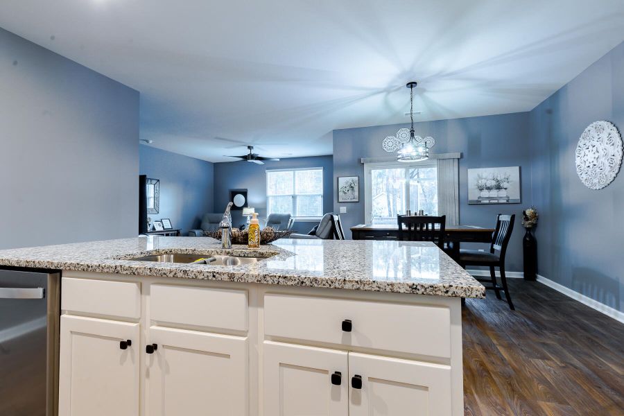 Furnished interior view inside a new home in Reserve at Mallard Crossing, Summerville (Image 44).