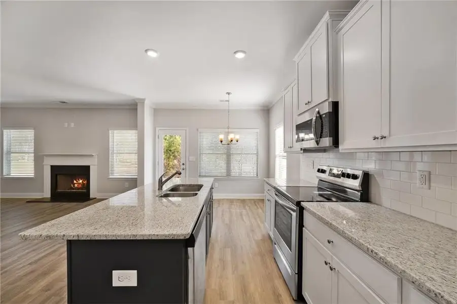 Furnished interior view inside a new home in , Newnan (Image 14).