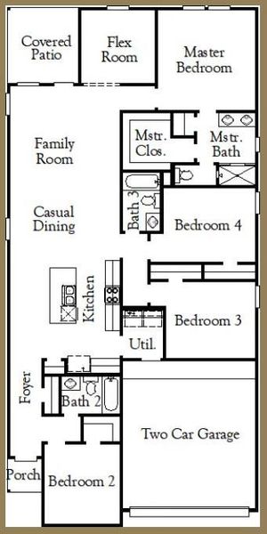 Floorplan - Representative Photo