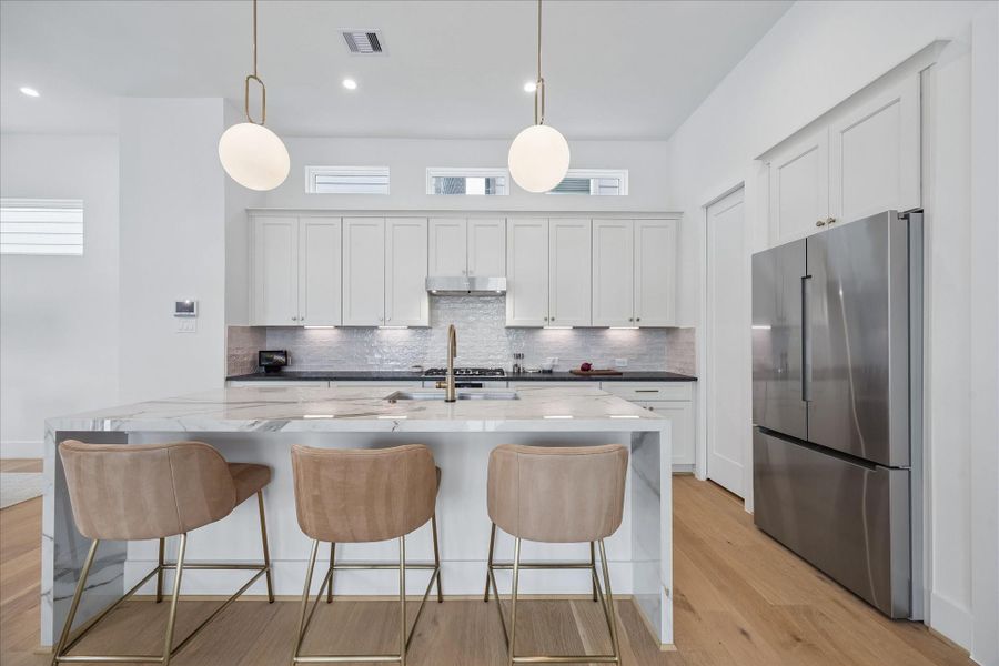 Furnished interior view inside a new home in , Houston (Image 31).