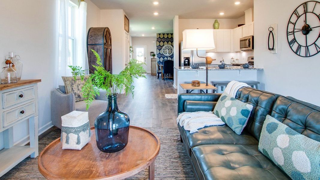 Furnished interior view inside a new home in Legacy Farms, White House (Image 15).