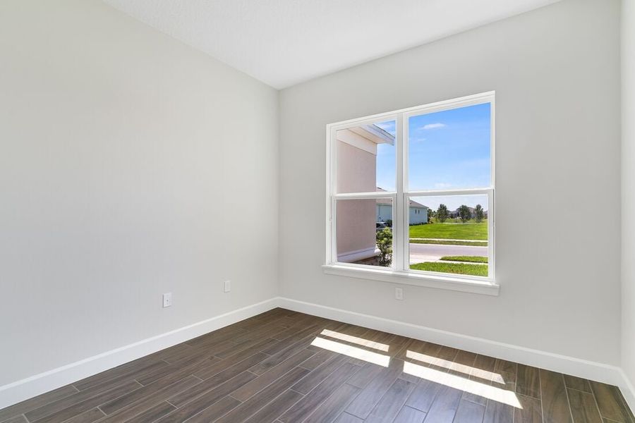 Representative unfurnished interior of a home built from the Letizia by Taylor Morrison in Esplanade at Center Lake Ranch, St. Cloud (Image 13).