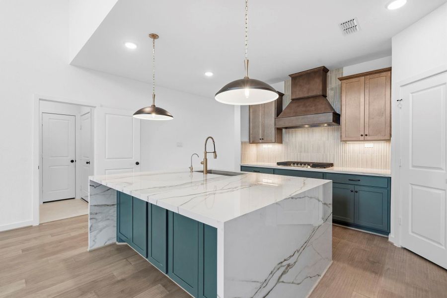 Furnished interior view inside a new home in Sienna 45', 50', Missouri City (Image 6).