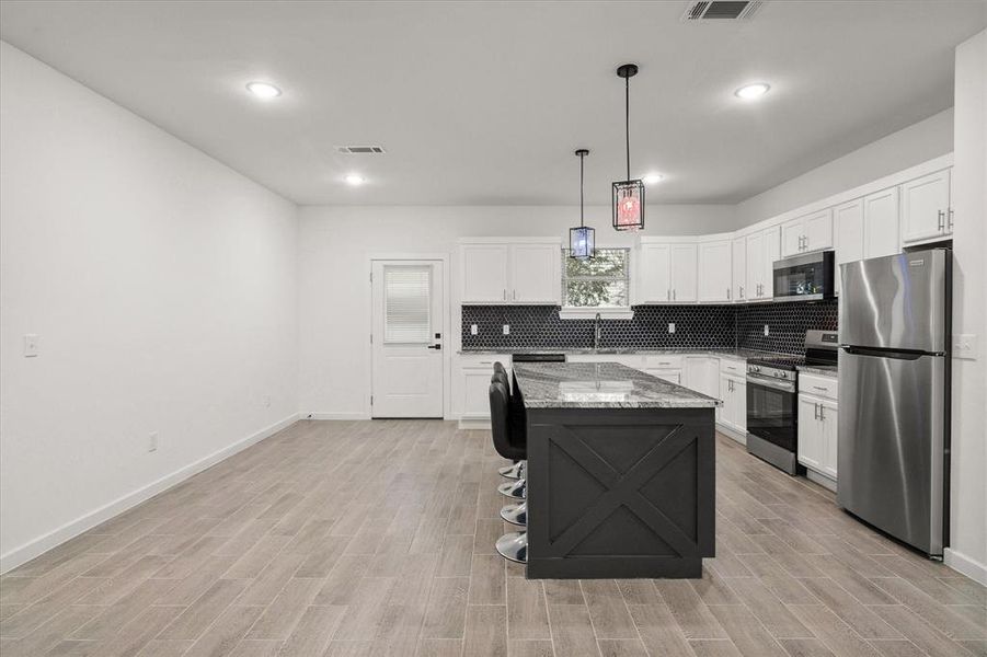 Furnished interior view inside a new home in , Barry (Image 12).