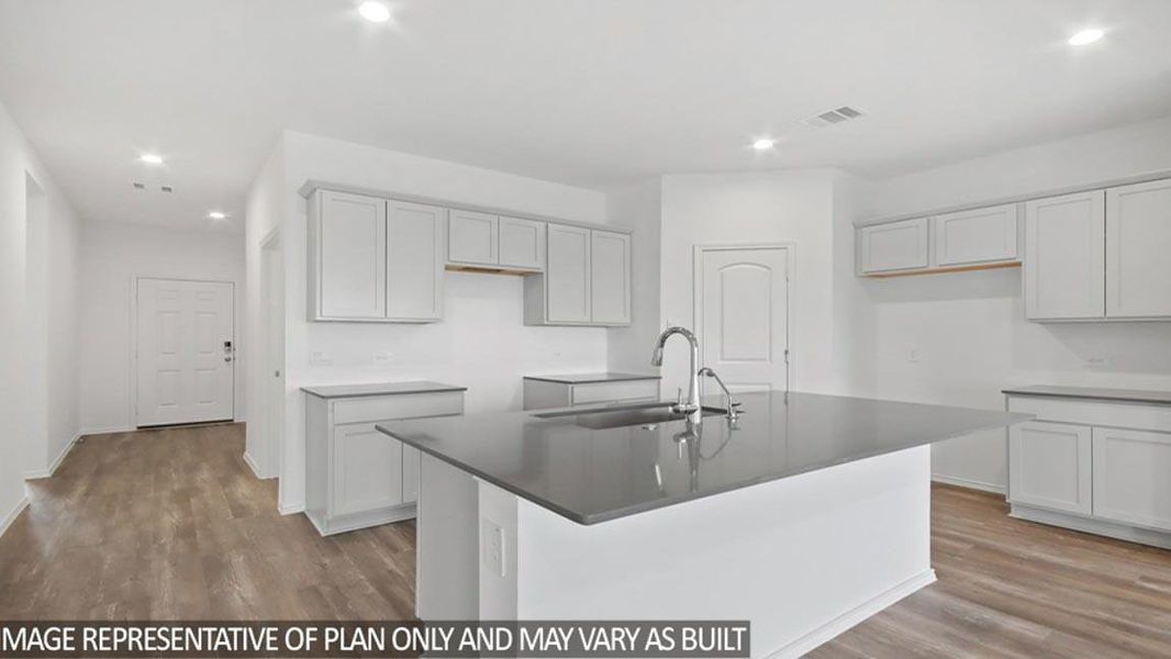 Furnished interior view inside a new home in Porters Mill, New Caney (Image 4).