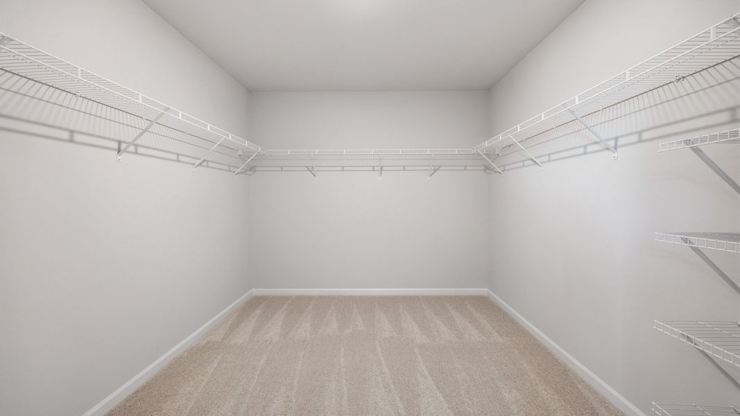 Representative furnished interior of a home built from the Stonefield - Side Entry by DRB Homes in Brighton, Locust Grove (Image 30).
