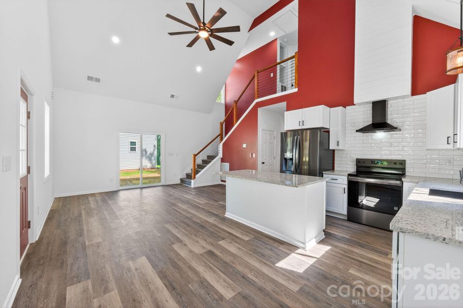 Furnished interior view inside a new home in , Cherryville (Image 14). Furnished interior view inside a new home in , Cherryville (Image 14).