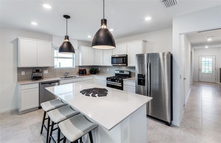 Furnished interior view inside a new home in Lakespur Wellen Park, Venice (Image 5). Furnished interior view inside a new home in Lakespur Wellen Park, Venice (Image 5).