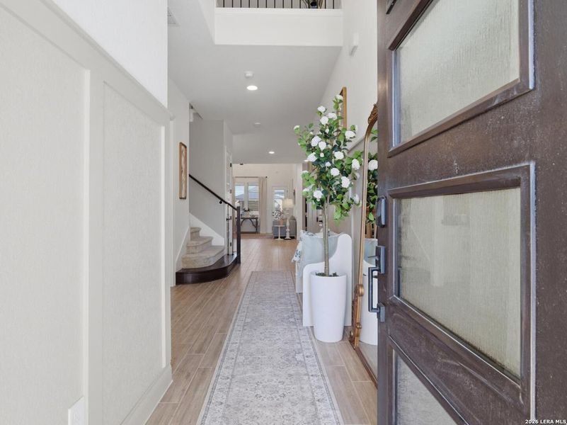 Furnished interior view inside a new home in Corley Farms, Boerne (Image 37).