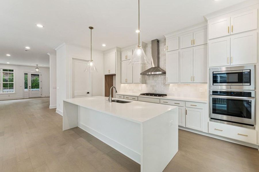Furnished interior view inside a new home in Parkside Roswell, Roswell (Image 30).