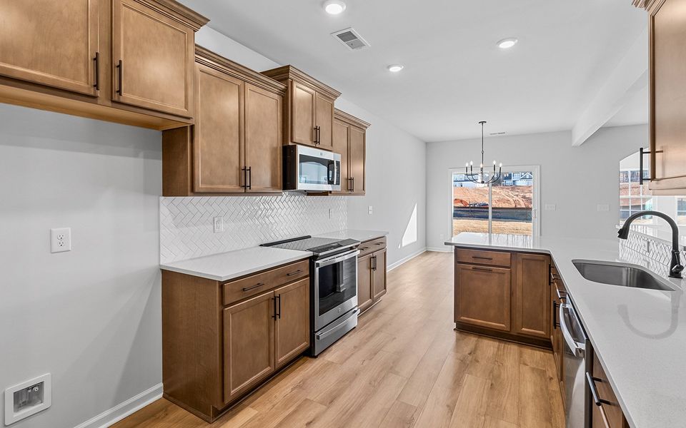 Furnished interior view inside a new home in Fieldstone, Lexington (Image 11).