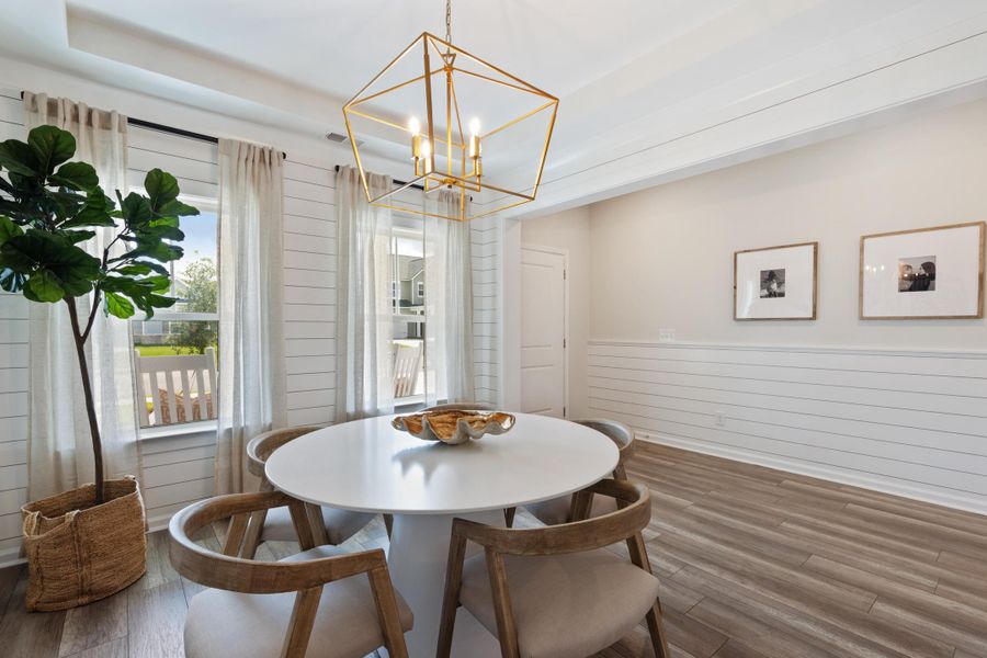 Furnished interior view inside a new home in , Summerville (Image 9). Furnished interior view inside a new home in , Summerville (Image 9).