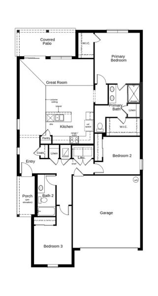 2D floor plan layout of this home in Robins Run, Lake Wales, FL (Image 2). 2D floor plan layout of this home in Robins Run, Lake Wales, FL (Image 2).