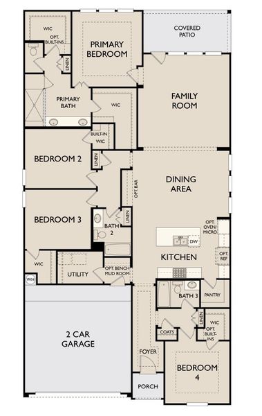 2D floor plan layout for the Hawkins by Ashton Woods in Aster Park-50s, McKinney, TX (Image 5). 2D floor plan layout for the Hawkins by Ashton Woods in Aster Park-50s, McKinney, TX (Image 5).