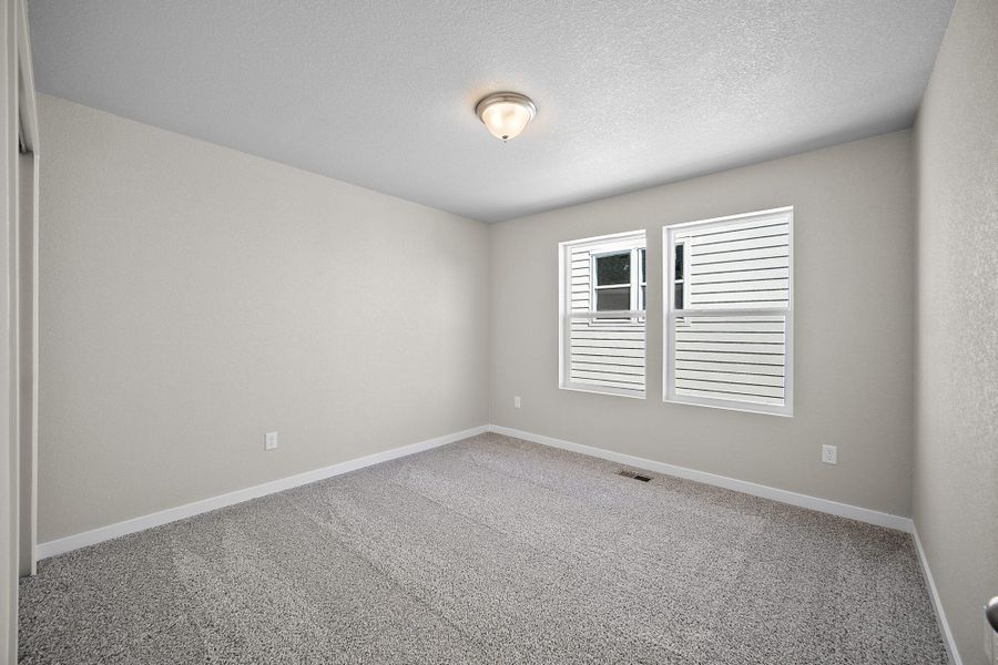 Spacious, unfurnished interior of a new home in Ridge at Lorson Ranch, Colorado Springs (Image 32). Spacious, unfurnished interior of a new home in Ridge at Lorson Ranch, Colorado Springs (Image 32).