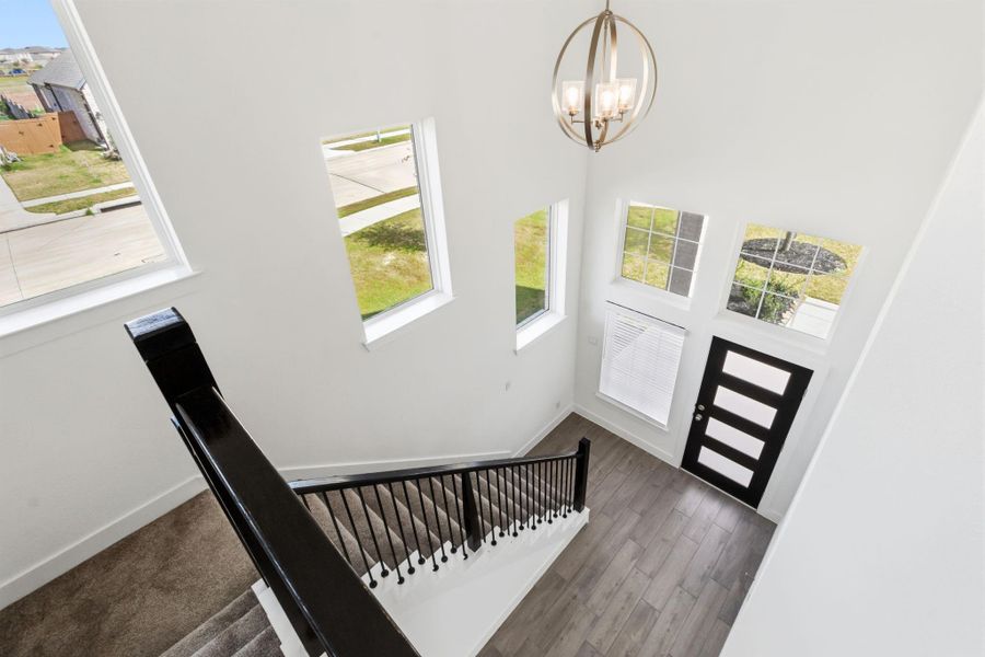 Furnished interior view inside a new home in , Cypress (Image 8). Furnished interior view inside a new home in , Cypress (Image 8).