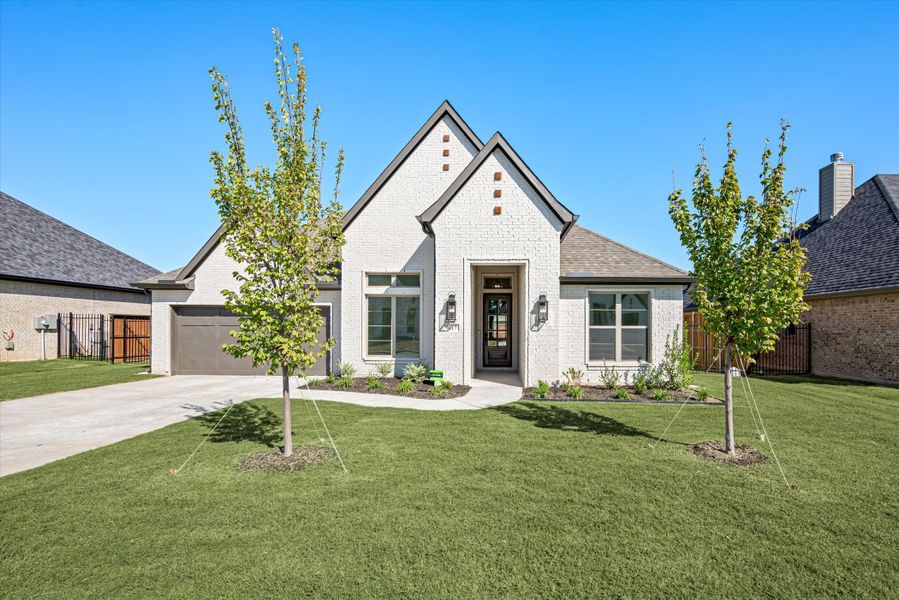 Representative exterior photo of a completed home built from the Meyer by Our Country Homes in Parks of Aledo, Aledo, TX (Image 6).