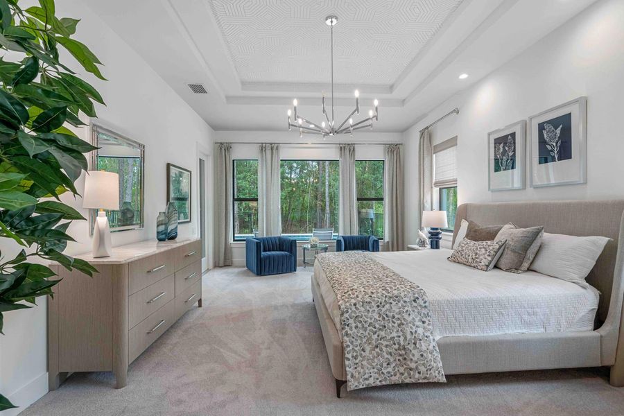 Representative furnished interior of a home built from the Copperleaf by AR HOMES in Southern Hills Plantation, Brooksville (Image 5).