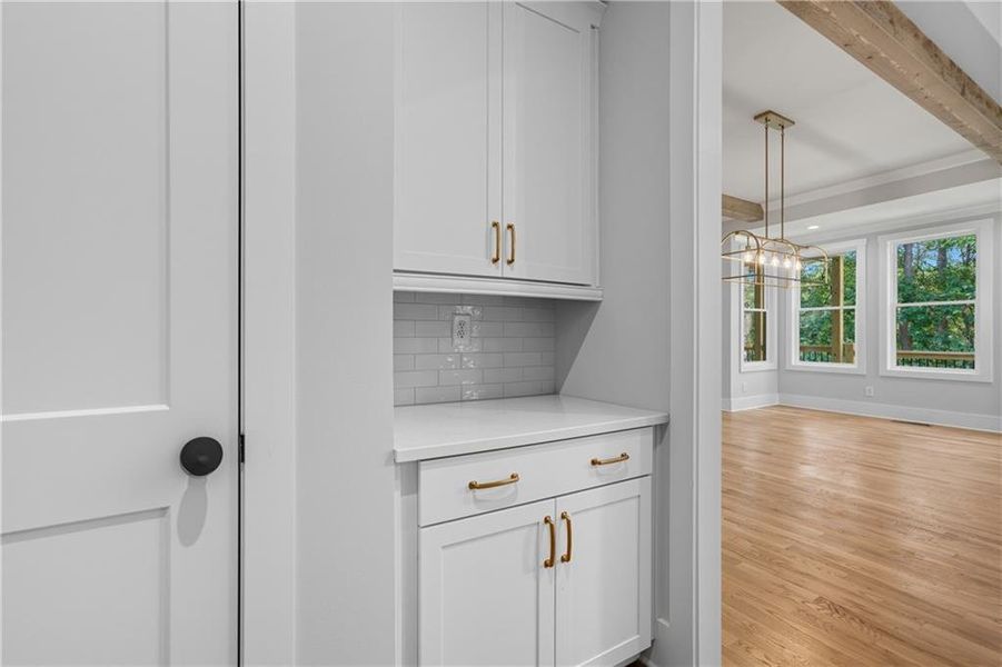 Furnished interior view inside a new home in , Canton (Image 13).