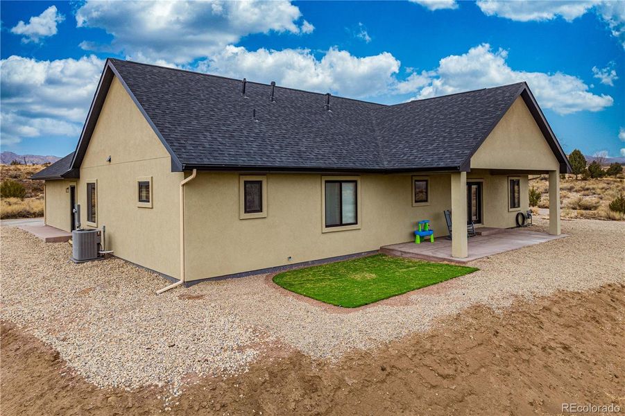 Exterior details and patio area of a home in , Cañon City (Image 3). Exterior details and patio area of a home in , Cañon City (Image 3).