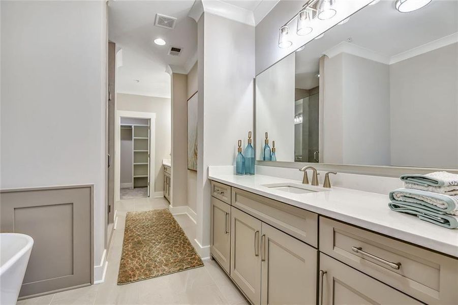 Furnished interior view inside a new home in , Senoia (Image 17).