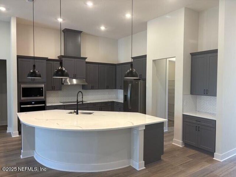Furnished interior view inside a new home in , Hilliard (Image 4).