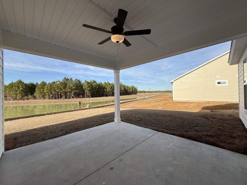 Exterior details and patio area of a home in Westwood Reserve, Conway (Image 18).