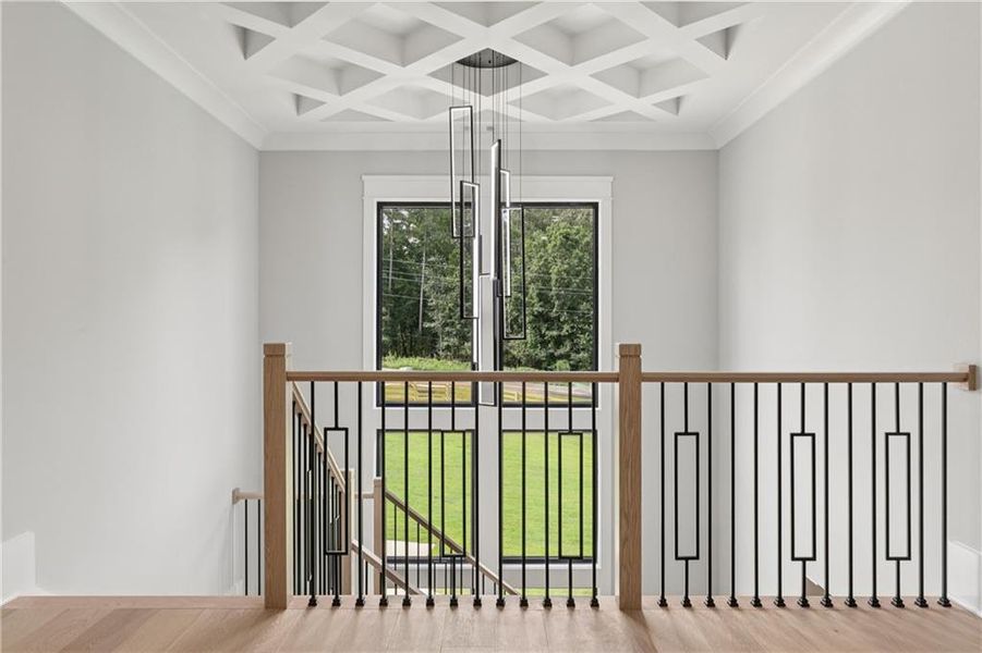 Furnished interior view inside a new home in , Braselton (Image 76).