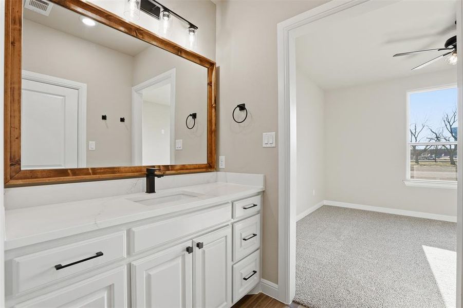 Furnished interior view inside a new home in , Granbury (Image 17). Furnished interior view inside a new home in , Granbury (Image 17).