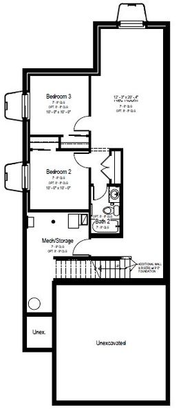 2D floor plan layout of this home in Aspen Meadows, Colorado Springs, CO (Image 4). 2D floor plan layout of this home in Aspen Meadows, Colorado Springs, CO (Image 4).
