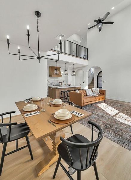 Furnished interior view inside a new home in , Waco (Image 39).