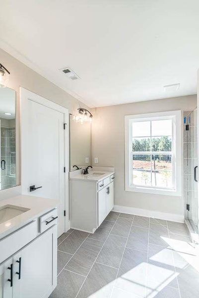 Furnished interior view inside a new home in , Decatur (Image 8).