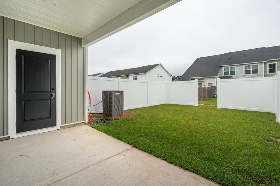 Exterior details and patio area of a home in , Goose Creek (Image 3).
