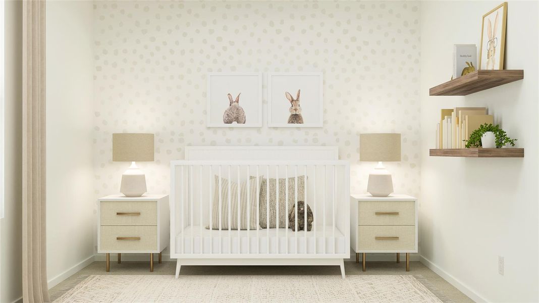 Furnished interior view inside a new home in Summerside, Lockhart (Image 5).
