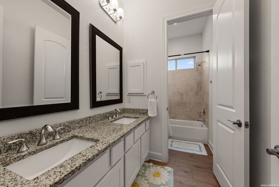 Furnished interior view inside a new home in Legend Park, Castroville (Image 11).
