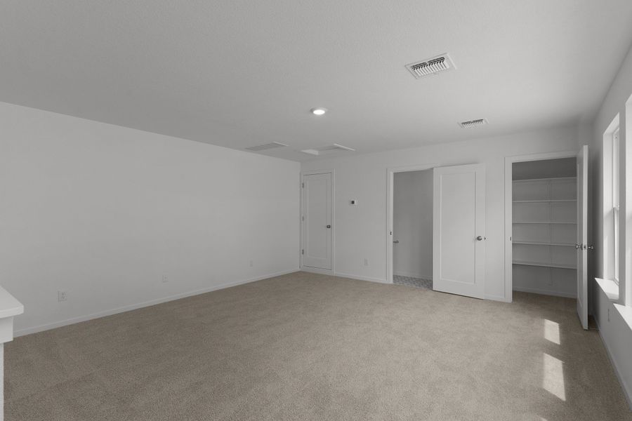 Representative unfurnished interior of a home built from the Annie by Chesmar Homes in Nolina, Georgetown (Image 12).