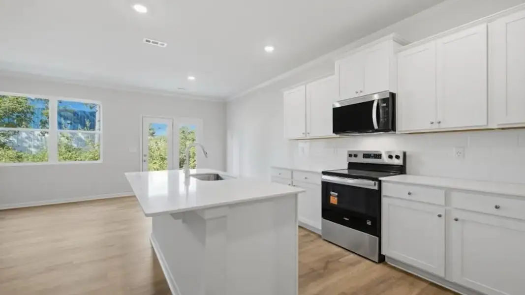 Furnished interior view inside a new home in Hughes Court, Dawsonville (Image 6).