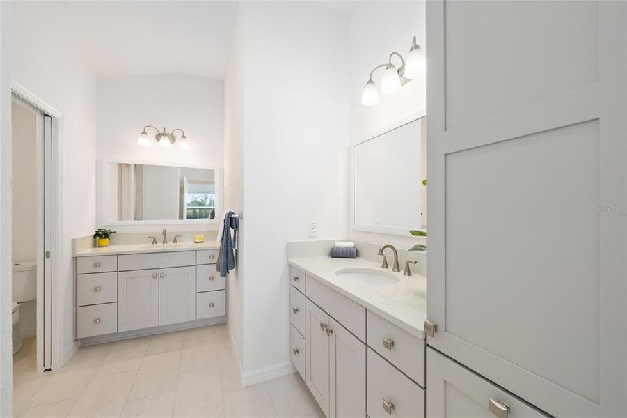 Furnished interior view inside a new home in , The Villages (Image 14).